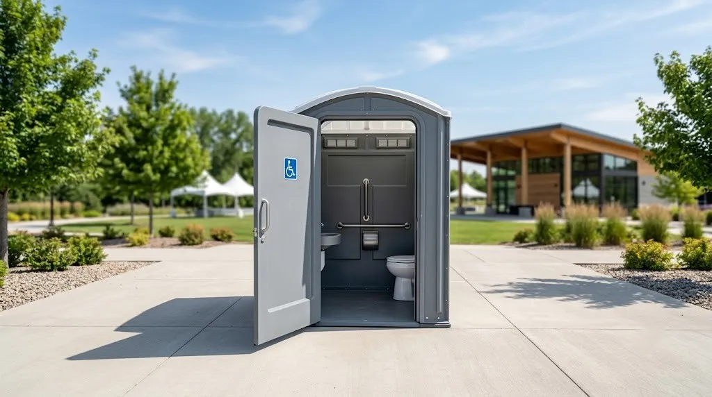 ADA Accessible Porta Potty in North Port