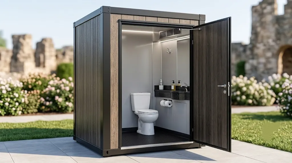 Deluxe Flushable Porta Potty in North Port